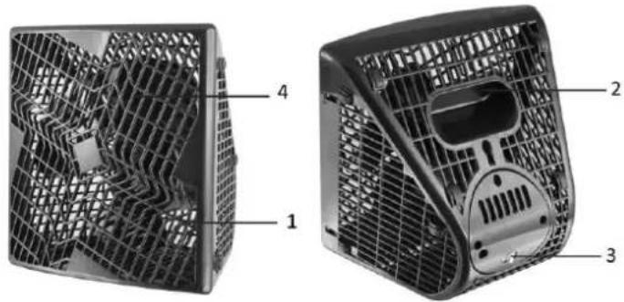 Emerio FN111375.1 - PARTS DESCRIPTION - 1