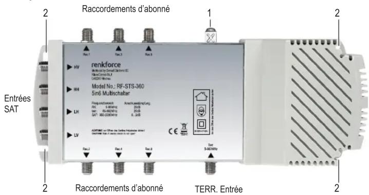 Renkforce RFSTS380 - Égalisation des potentiels et montage - 1