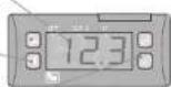 Wachendorff UR3274S1 - Fonctions de l'affichage et des touches - 1