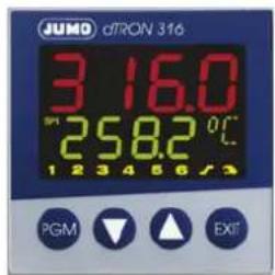 Jumo dTRON 316 - Régulateur compact avec fonction programme - 3