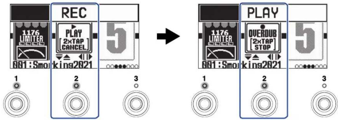 ZOOM G2X Four - 乐句循环录音 - 2