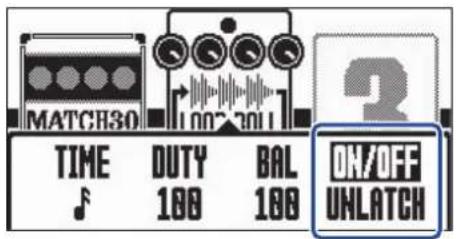 MATCH30 TIME DUTY BAL ON/OFF 100 100 UNLATCH