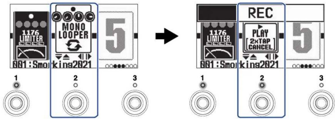ZOOM G2X Four - 乐句循环录音 - 1