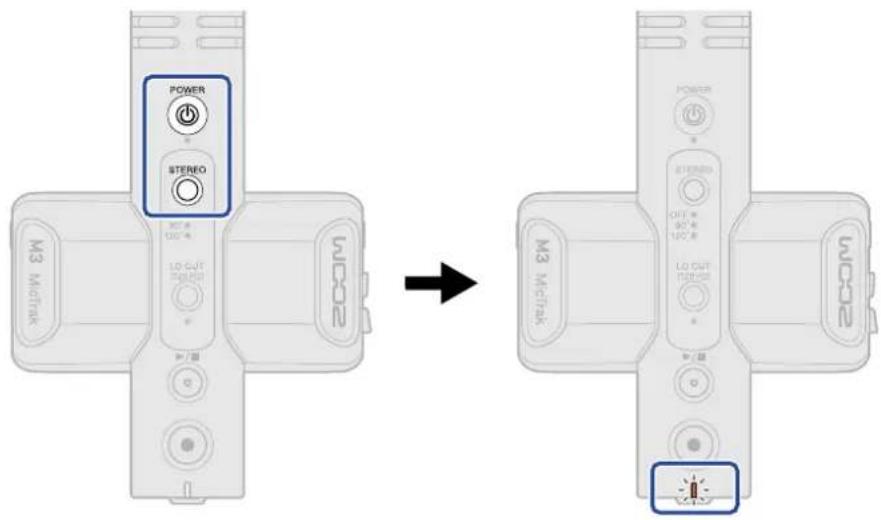 ZOOM M3 MicTrak - Note: - 1
