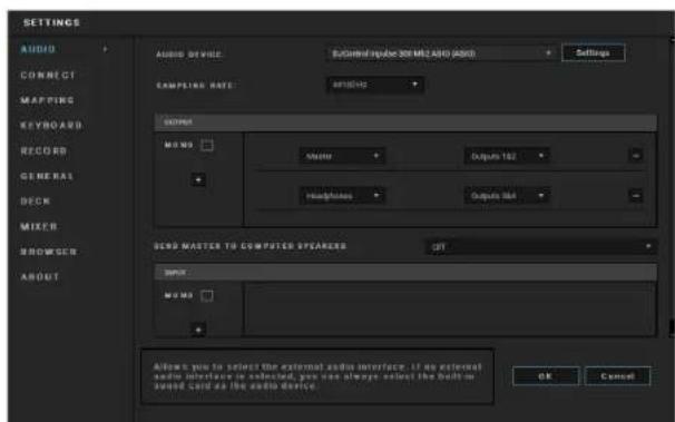 HERCULES DJControl Inpulse 300 MK2 - Configuración de audio: - 1