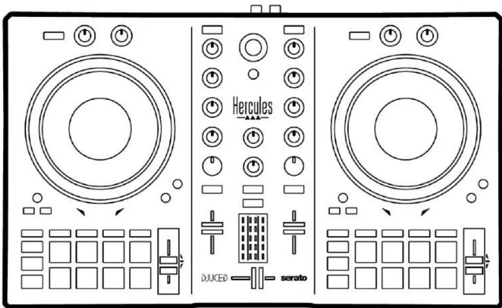 HERCULES DJControl Inpulse 300 MK2 - Inhoud van de verpakking - 1