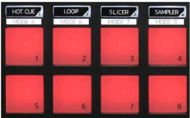 HERCULES DJControl Inpulse 300 MK2 - 打擊墊和模式 - 1