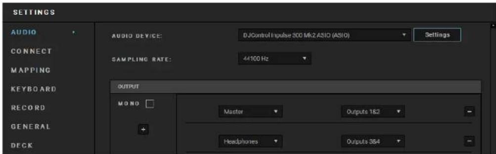 HERCULES DJControl Inpulse 300 MK2 - Panel de control de ASIO y Windows® - 2