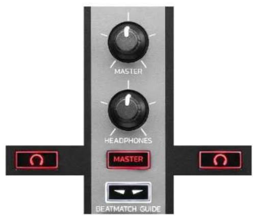 HERCULES DJControl Inpulse 300 MK2 - Pré-)coute, volume et beatmatch guide - 1
