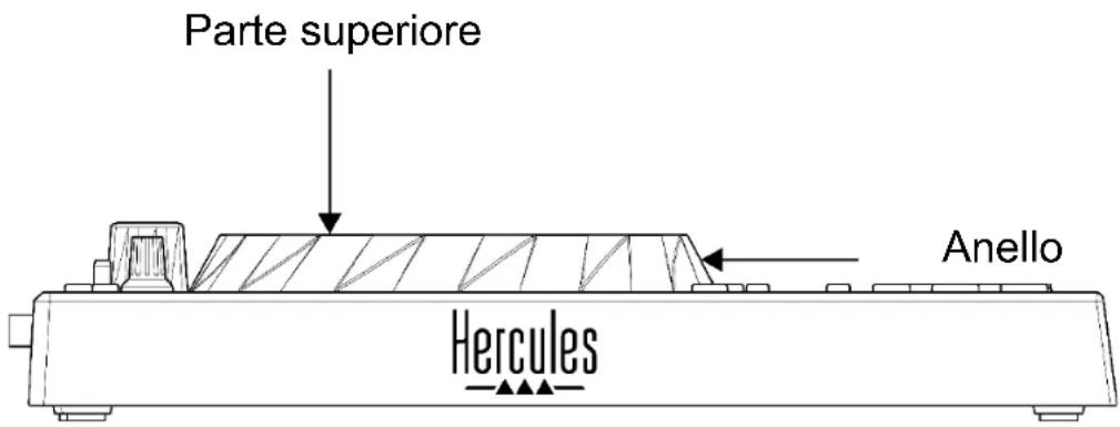 HERCULES DJControl Inpulse 300 MK2 - Manopola jog - 2