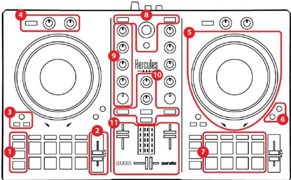 HERCULES DJControl Inpulse 300 MK2 - 概览 - 1