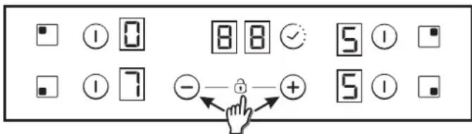 ROSIERES RKH63TCT2 - Selecting a zone - 2