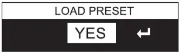 LD Systems U504.7 - CARGAR PRESET (LOAD PRESET) - 2