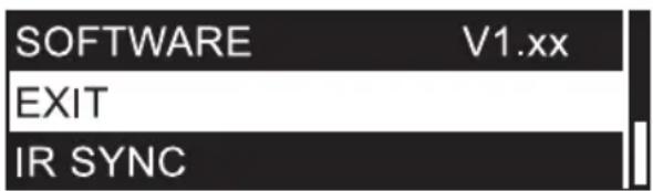LD Systems U504.7 - LEAVE MAIN MENU (EXIT) - 1