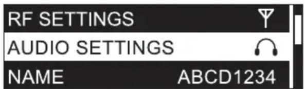 LD Systems U504.7 - AUDIO-EINSTELLUNGEN (AUDIO SETTINGS) - 1