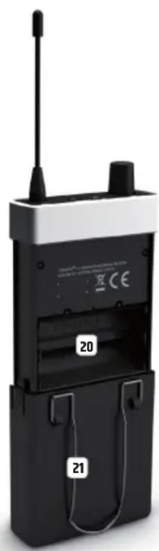 LD Systems U504.7 - CLIP De ceinture - 1