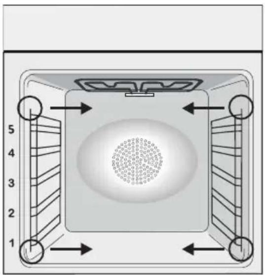 ROSIERES RFXC5M0479PN WF - Retrait et nettoyage des grilles laterales - 1