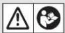 FLYMO SpeediMo 360VC - Symbols on the product - 1