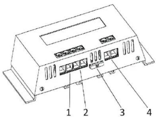 IVT MPPTplus 10A - Connection and display elements - 1