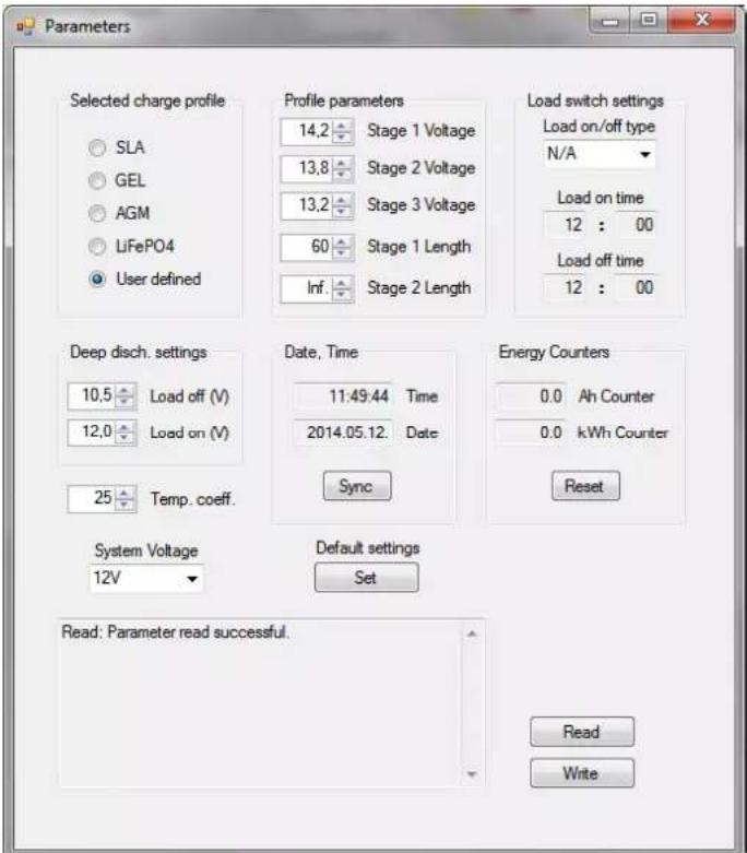 IVT SCplus 40A - Connecting the device with the PC - 4