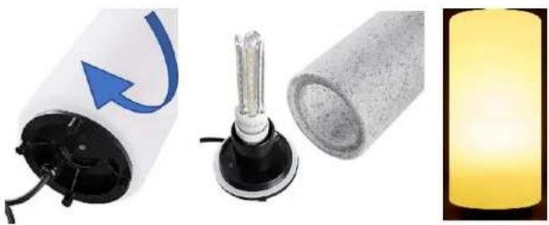 Heitronic 501000 - Changer l'ampoule - 3