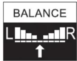 LD Systems U505.1 - Réglage de la balance ou de la répartition du volume (balance / FADER) - 2