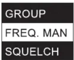 LD Systems U505.1 - FUNKFREQUENZ MANUELL EINSTELLEN (FREQ. MAN.) - 1