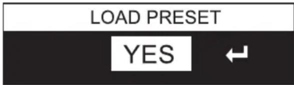 LD Systems U505.1 - LOAD PRESET - 1
