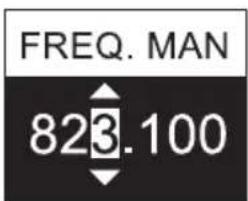 LD Systems U505.1 - MANUALLY SET THE RADIO FREQUENCY (FREQ. MAN.) - 3