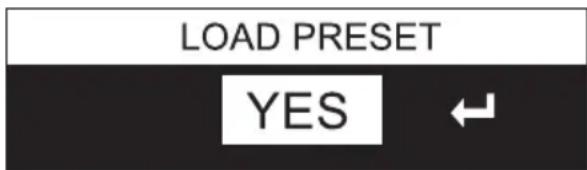 LD Systems U505.1 - PRESET LADEN (LOAD PRESET) - 1