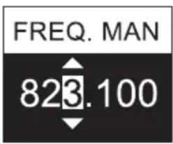 LD Systems U505.1 - IMPOSTAZIONE MANUALE DELLA RADIOFREQUENZA (FREQ. MAN.) - 3