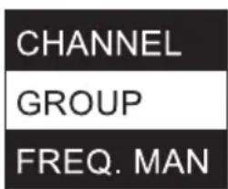 LD Systems U505.1 - FREQUENZGRUPPE EINSTELLEN (GROUP) - 1