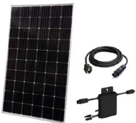 TECHNAXX TX220 - Panneau solaire pour balcon plug and play 300W TX-212 panneau solaire pour balcon plug and play 600W TX-220/TX-228 - 1