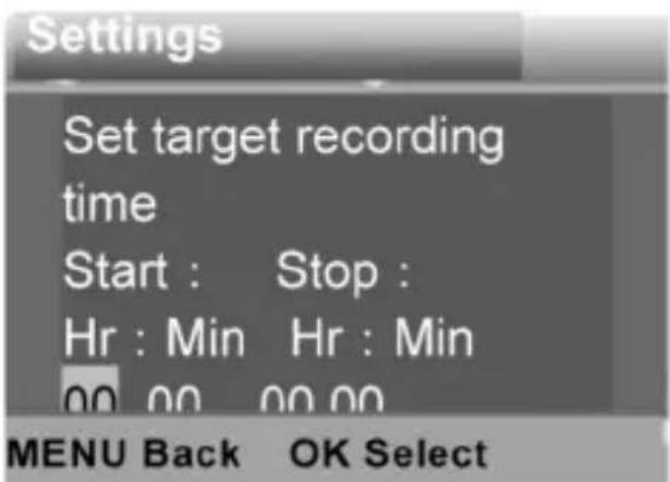 Berger & Schröter 31881 - Target recording time - 1