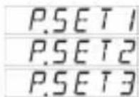 Kübler Codix 560 - Selecting the parameter sets - 2
