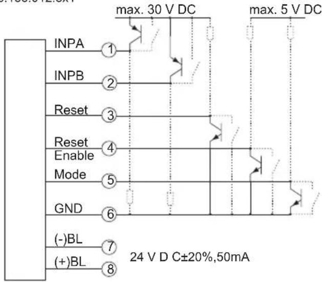 Kübler Codix 130 - Anschlussbilder/Connections/Schémas de branchement/Conexiones/Collegamenti: - 2