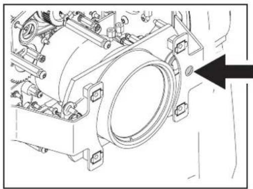 MARTIN MAC 401 Dual RGB Zoom - Installation du filtre diffuseur - 2