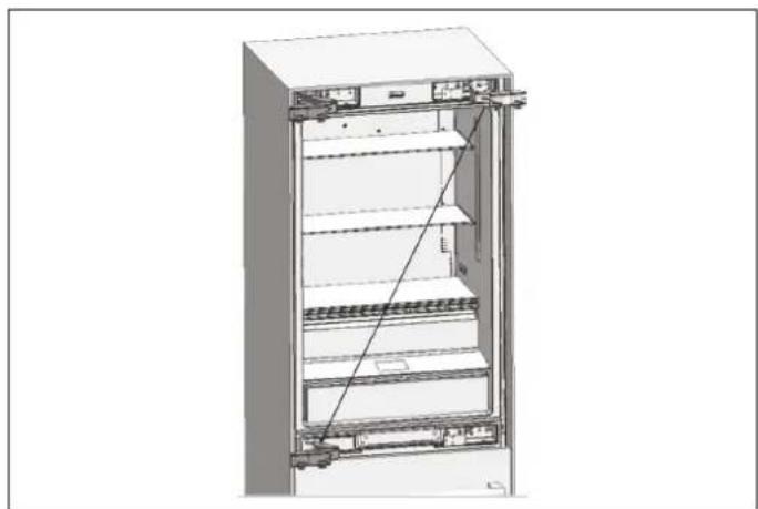 BERTAZZONI RBM75S5FPNS - DE SCHARNIEREN VERVANGEN - 4