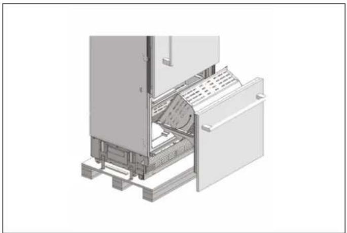 BERTAZZONI RBM75S5FPNS - REMOVING THE FREEZER DRAWER - 2