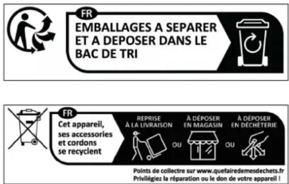 BERTAZZONI REF604BBNPTCS - Informations importantes en matière de sécurité et d'environnement - 2
