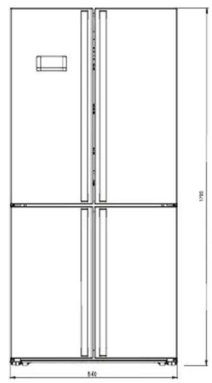 BERTAZZONI RCD84F4FXNC - Scomparto alimenti congelati - 1