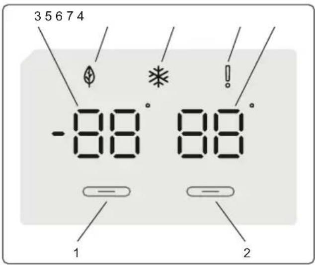 BERTAZZONI RCD84F4FXNC - Display e pannello di controllo - 1