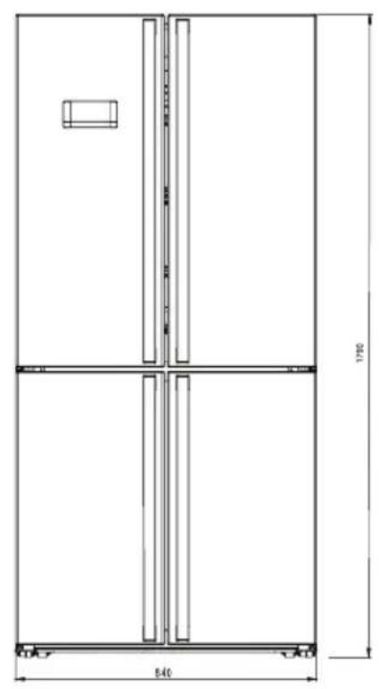BERTAZZONI RCD84F4FXNC - General notes: - 1