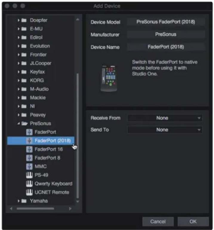 PRESONUS FaderPort - Pour commencer - 5