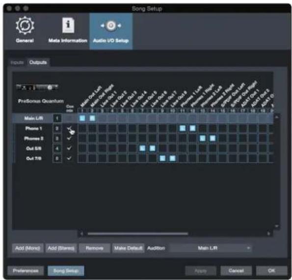 PRESONUS FaderPort - Configuration de vos entrées/sorties audio - 3