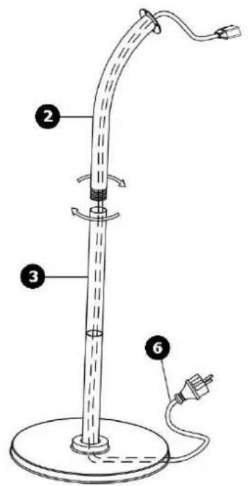 Perel PHS2000R - Assembly - 3