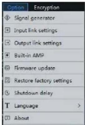 ALPINE HDPD90 - Option Setting - 1