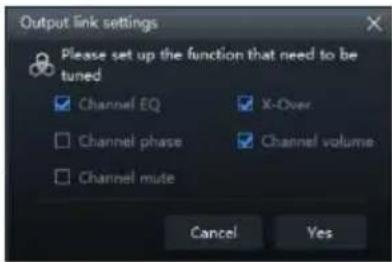 ALPINE HDPD90 - Output Link Settings - 1