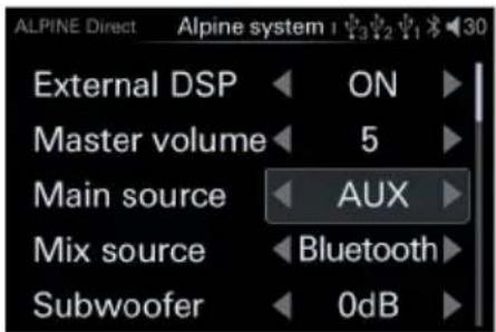 ALPINE HDS990 - ■ Coincidencia del sistema Alpine - 1