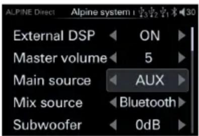 ALPINE HDS990 - ■ Alpine system matching - 1